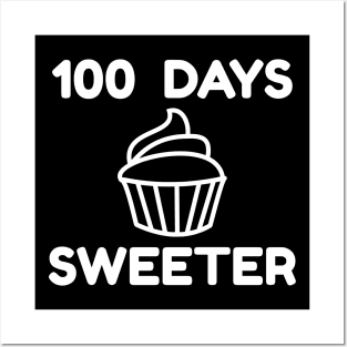 Happy 100th Day Of School - 100 Days Sweeter Posters and Art